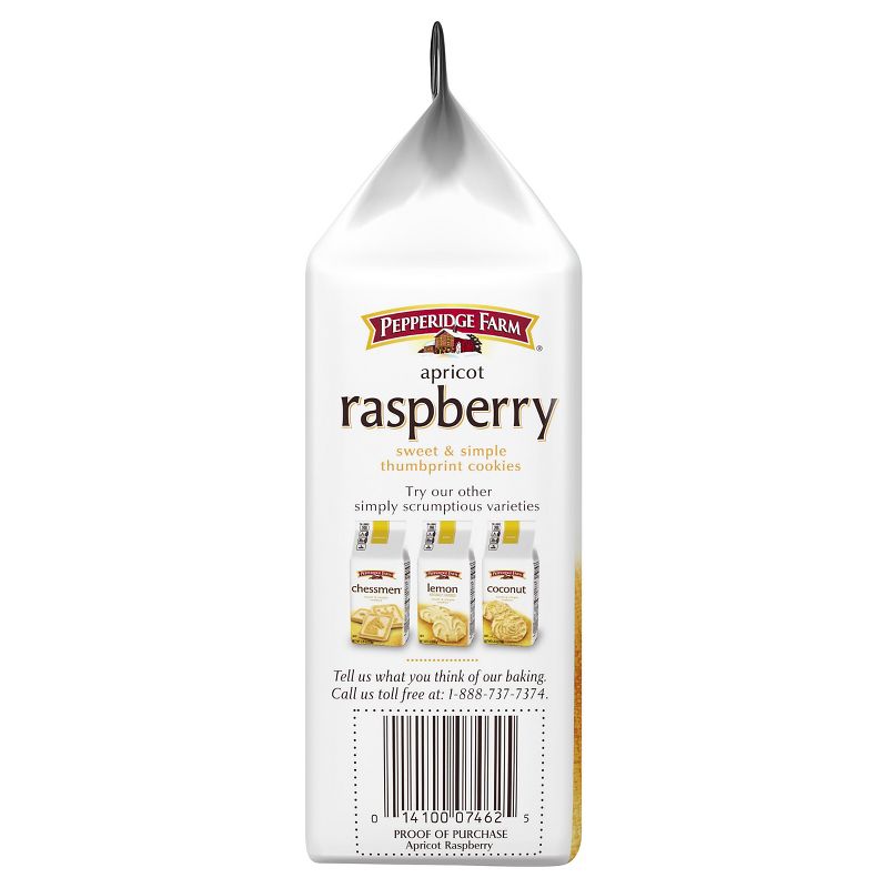 Pepperidge Farm Apricot Raspberry Thumbprint Cookies - 6.75oz