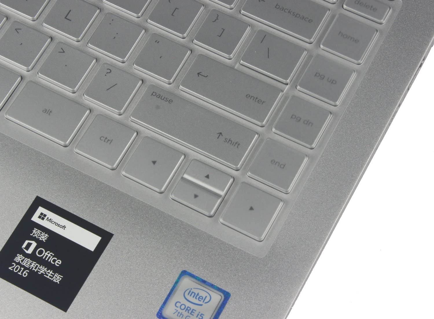 for HP Pavilion x360 14 Keyboard Cover Soft-Touch Clear Protective Skin for HP Pavilion x360 14M-BA 14M-BW Series/2020-2018 HP Pavilion 14" Notebook/HP 14-BF050WM 14 Inch Laptop Keyboard Cover Skin