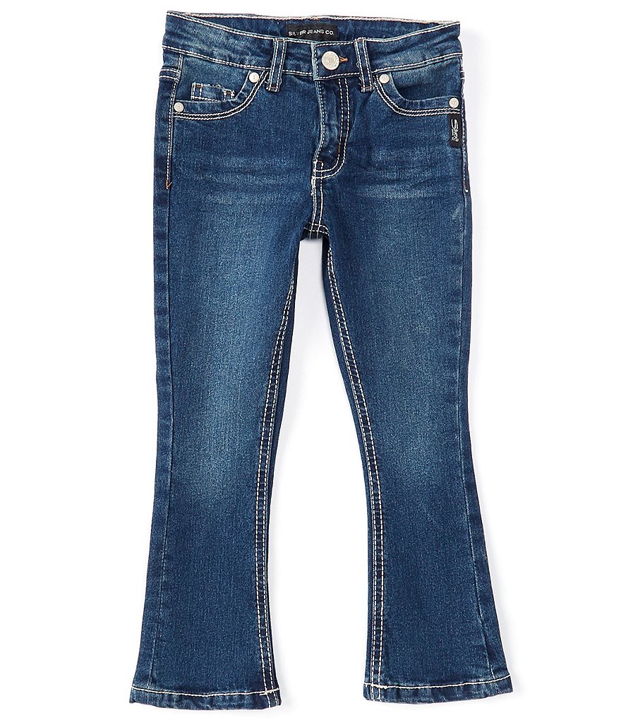 Silver Jeans Co. Girls Little Girls 2T-4T Tammy Bootcut Denim Jeans