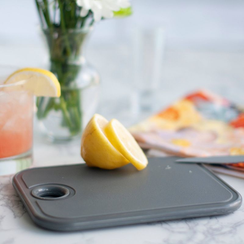 Architec Our Original Gripper Cutting Board  5"x7" Gray