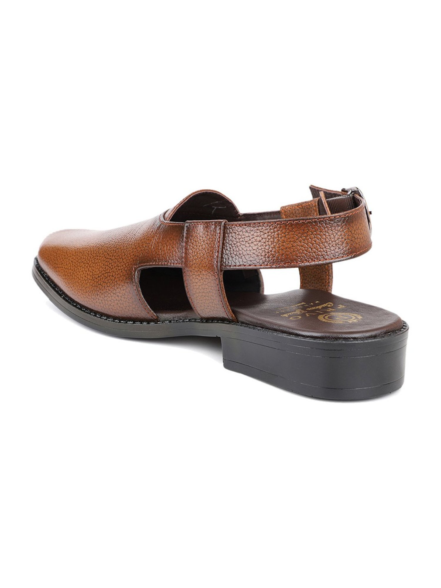 Privo by Inc.5 Men's Tan Back Strap Sandals