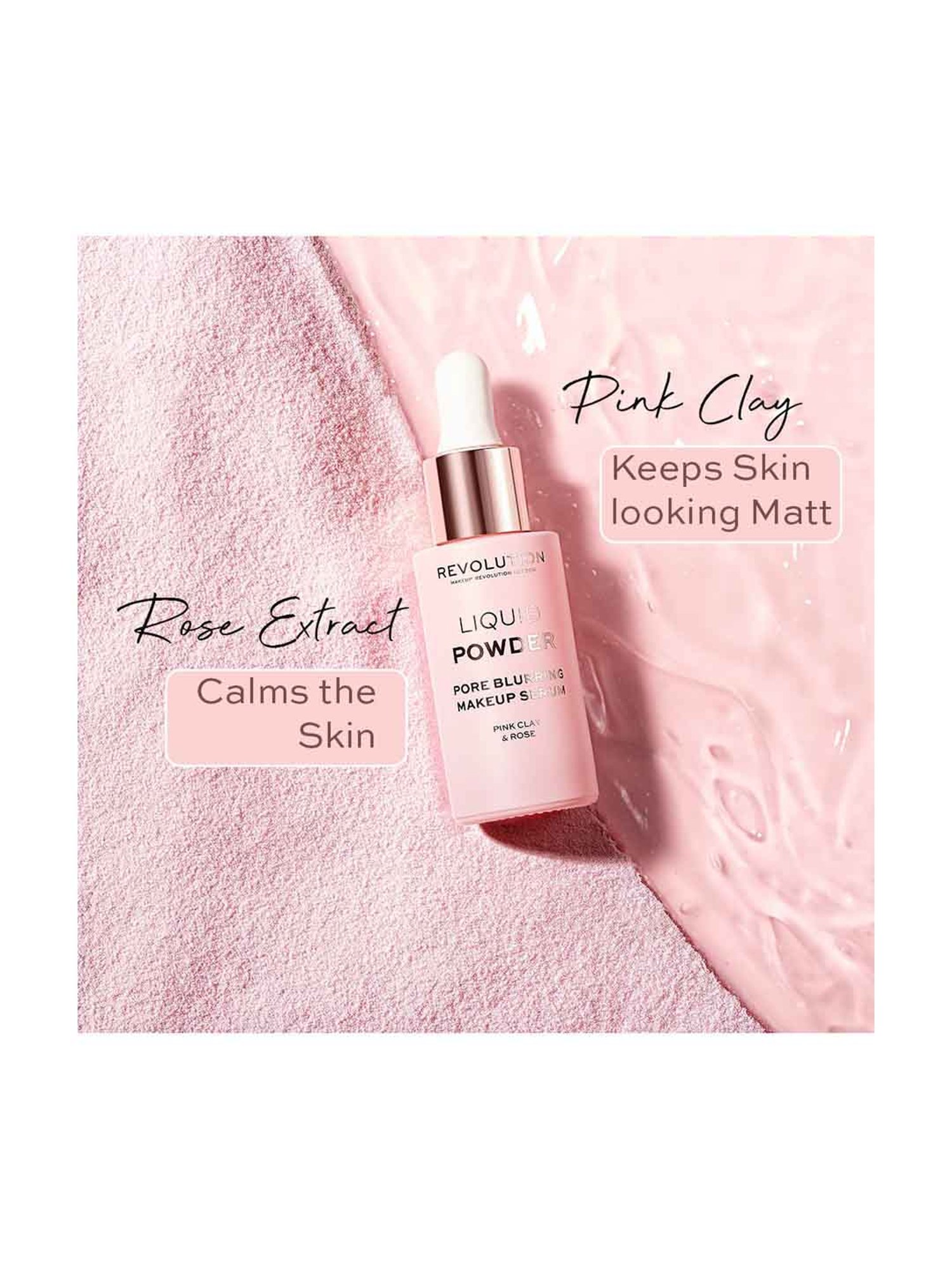 Makeup Revolution Liquid Powder Make Up Serum - 19 ml