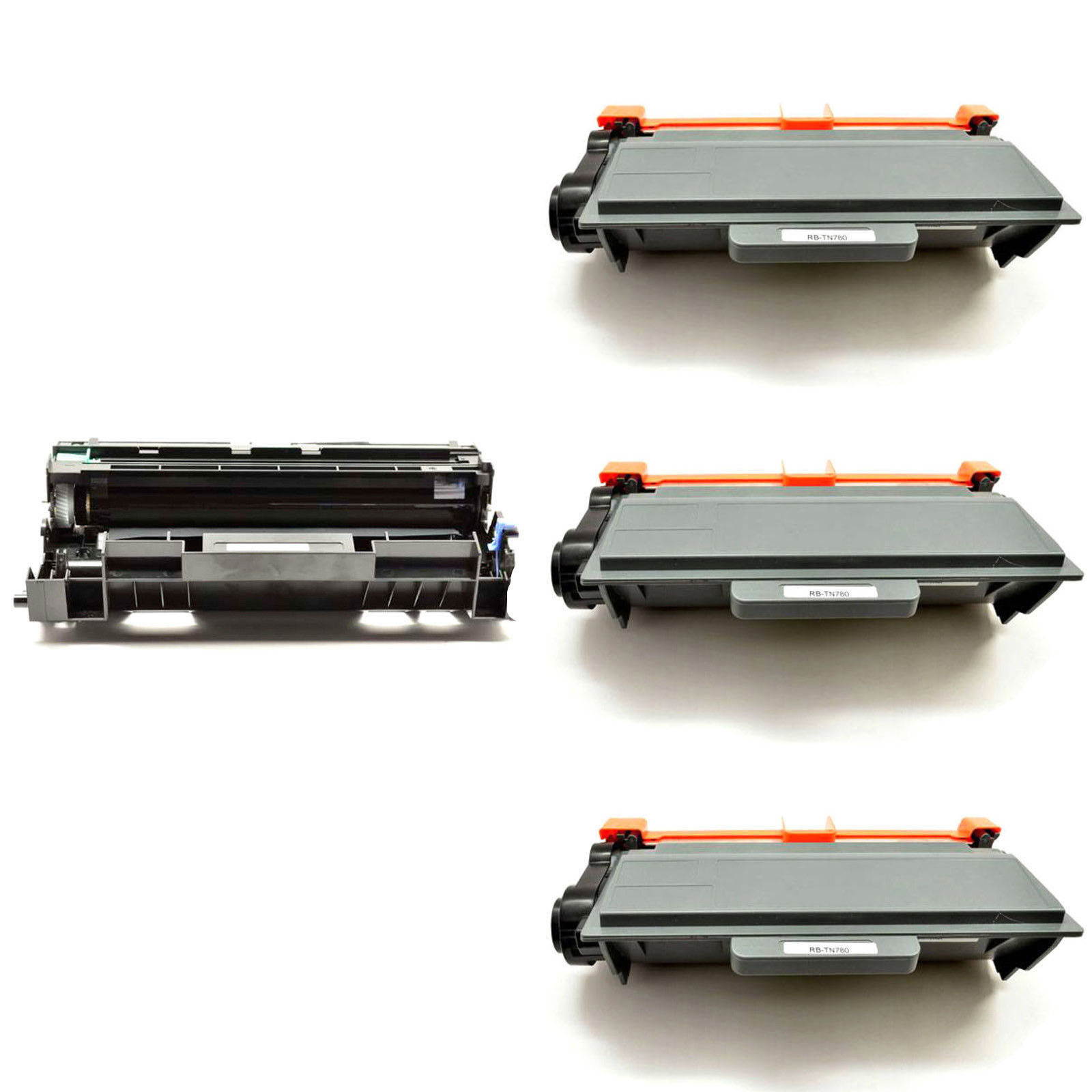 3PK TN750 Toner+1PK DR720 Drum For Brother DCP-8110DN DCP-8250DN  8150DN 8155DN