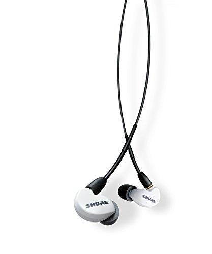Shure SE215 Special Edition Earphones with Remote & Mic Cable, White