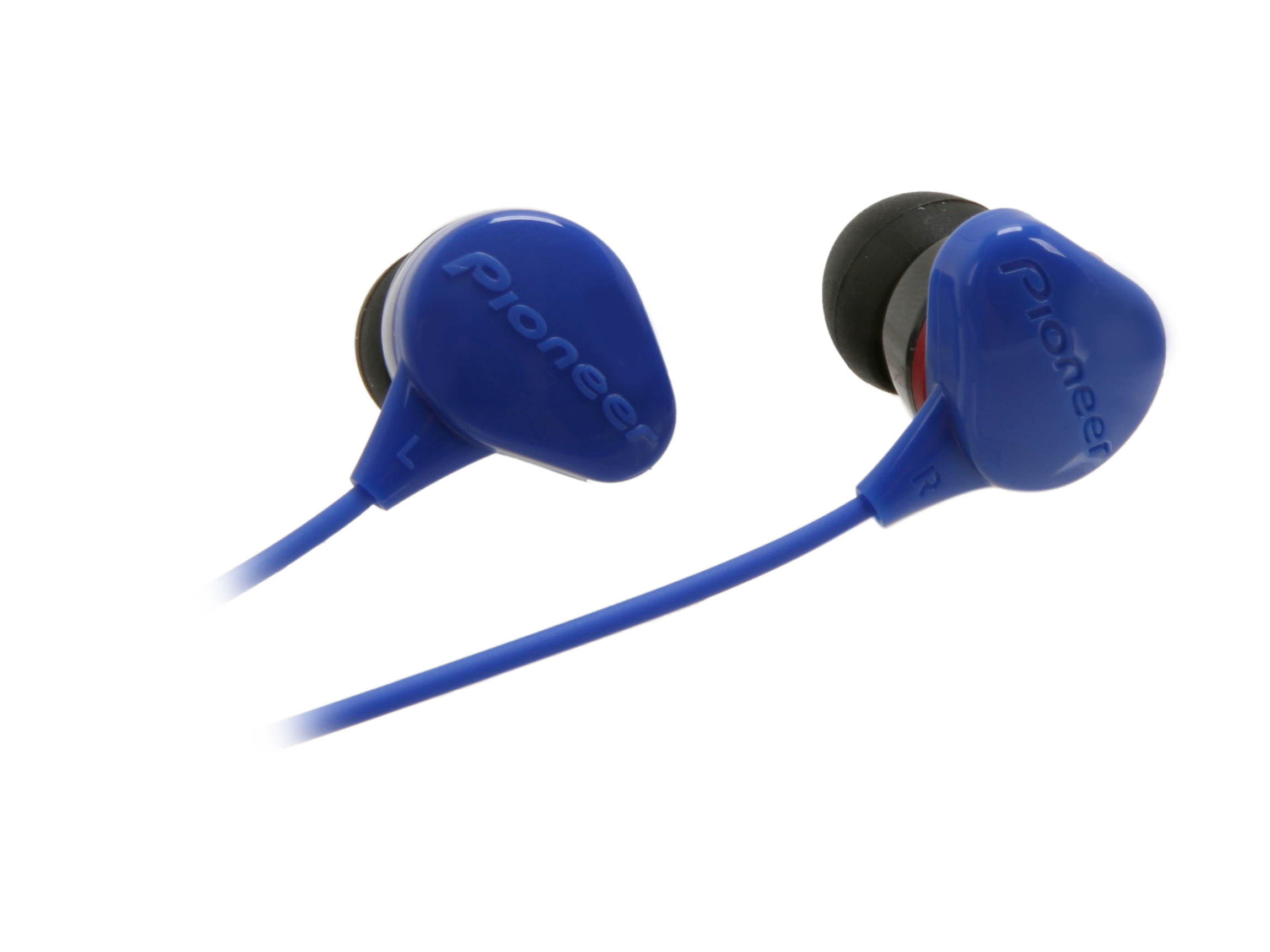 Pioneer Blue SE-CL331-L Canal Water-Resistant Earbud Headphone (Blue)