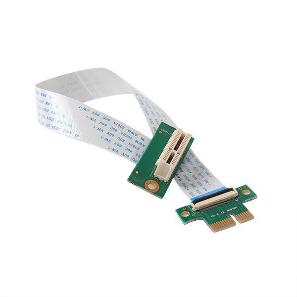 New PCI-e PCI Express 36PIN 1X Extender Extension Adapter cable Powerful tool