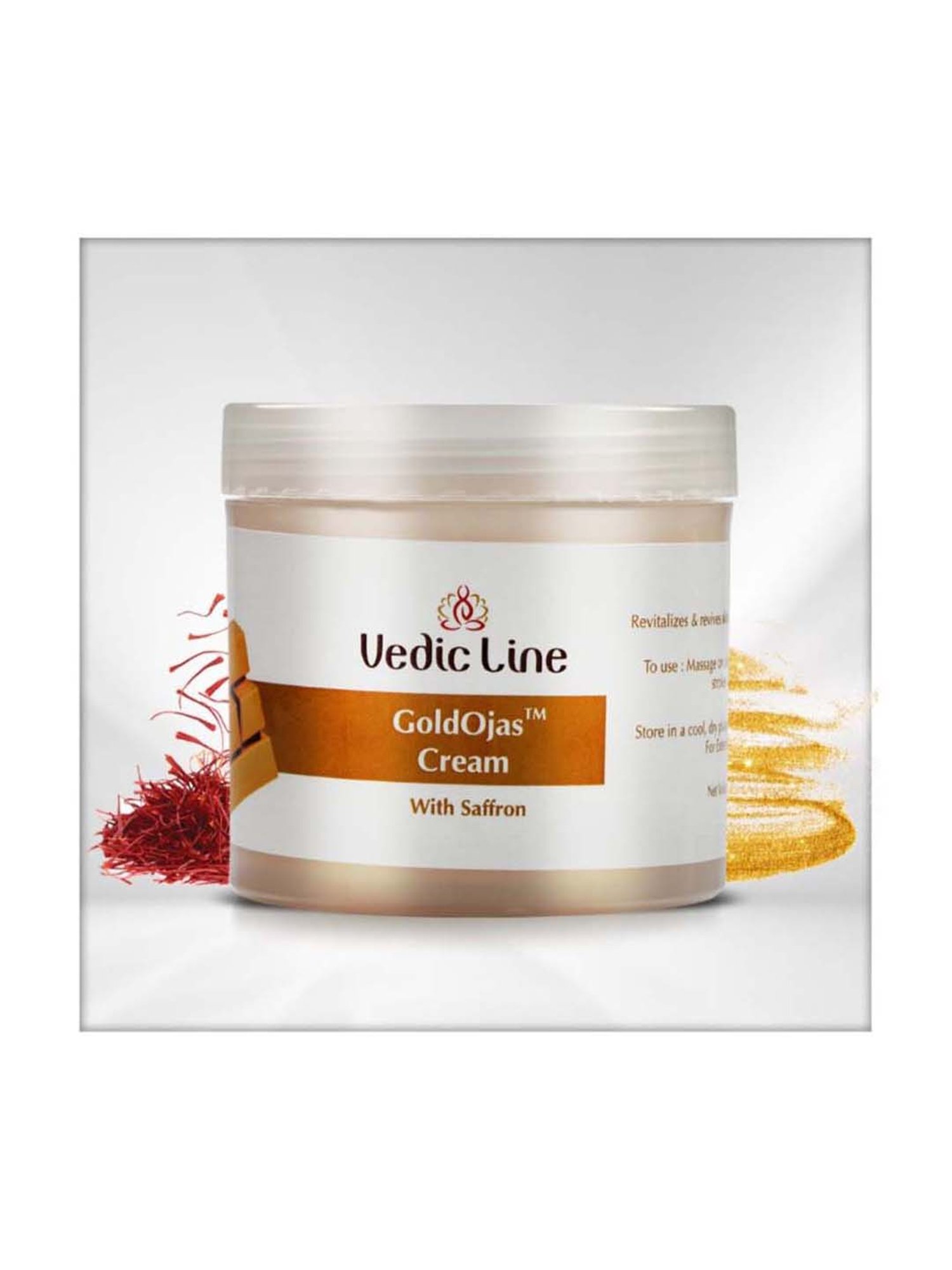 VEDIC LINE Gold Ojas Massage Cream - 100 ml
