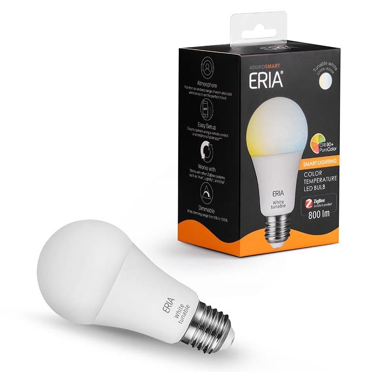 Smart Light Bulbs, Alexa Light Bulb, Smart Bulbs that Work with Alexa & Google Assistant, WiFi Light Bulbs A19 Daylight (5000K) No Hub Required, 800LM 60W Equivalent High CRI>90, 2 Pack