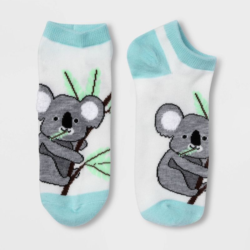 Women's Koala Low Cut Socks - Xhilaration™ White 4-10