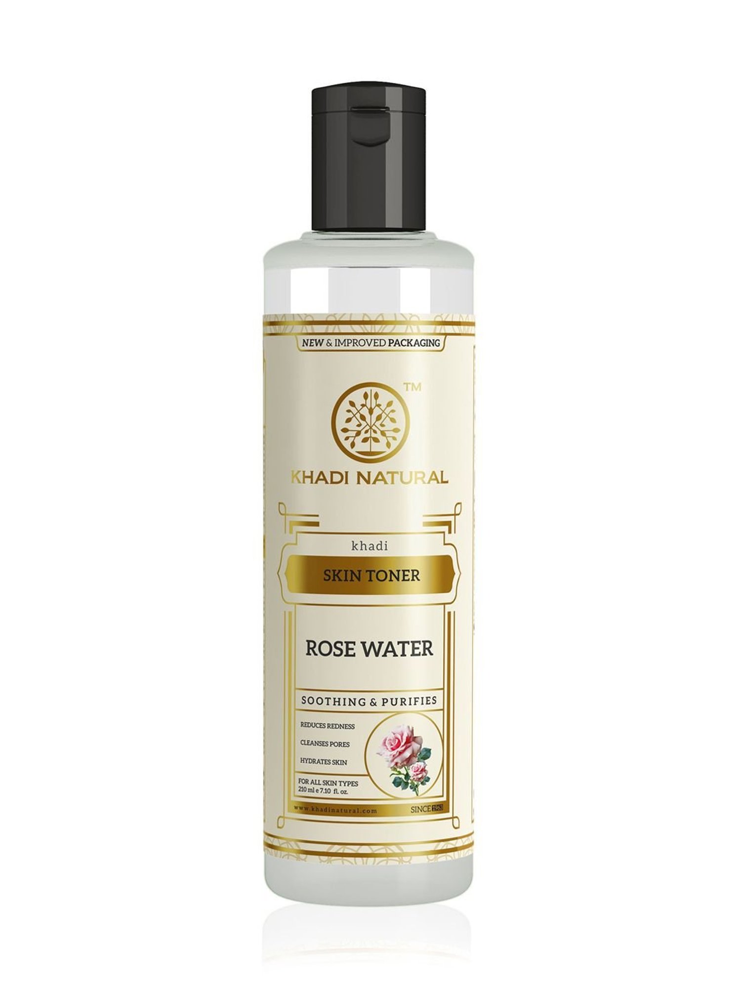 Khadi Natural Rose Water Skin Toner - 210 ml