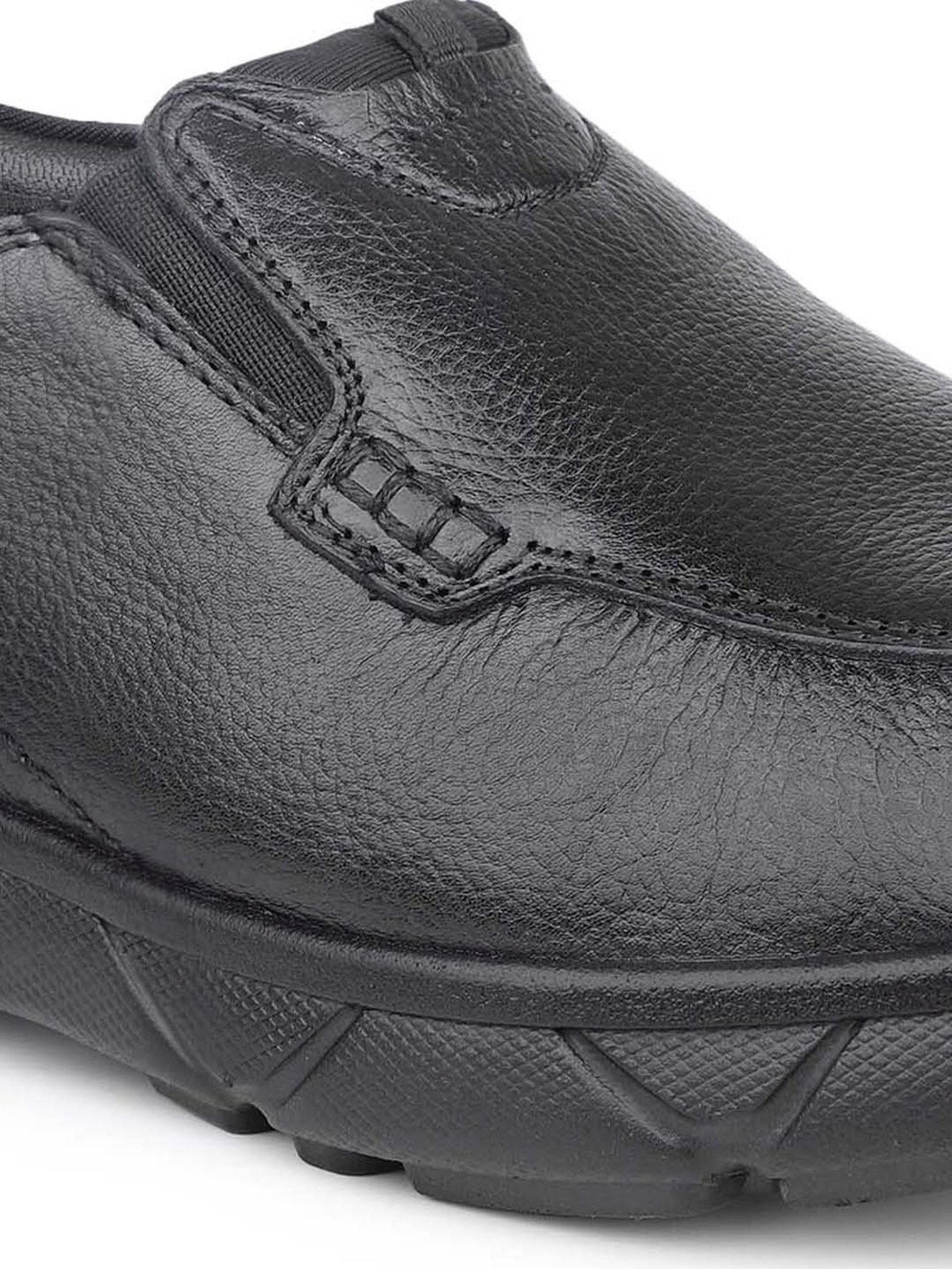 Atesber Men's Black Casual Loafers