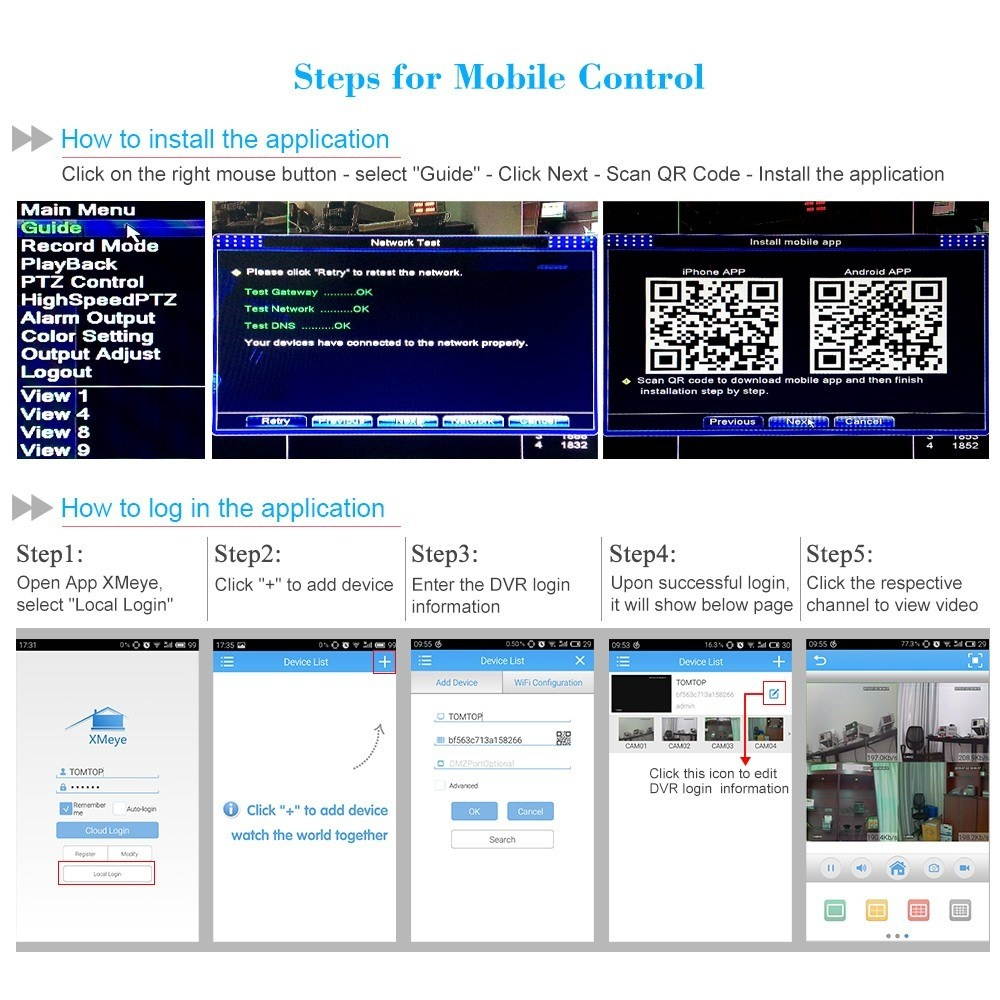 16CH 1080P Full High Definition Hybrid AHD/ONVIF IP/Analog/TVI/CVI/ DVR CCTV Digital Video Recorder DVR P2P