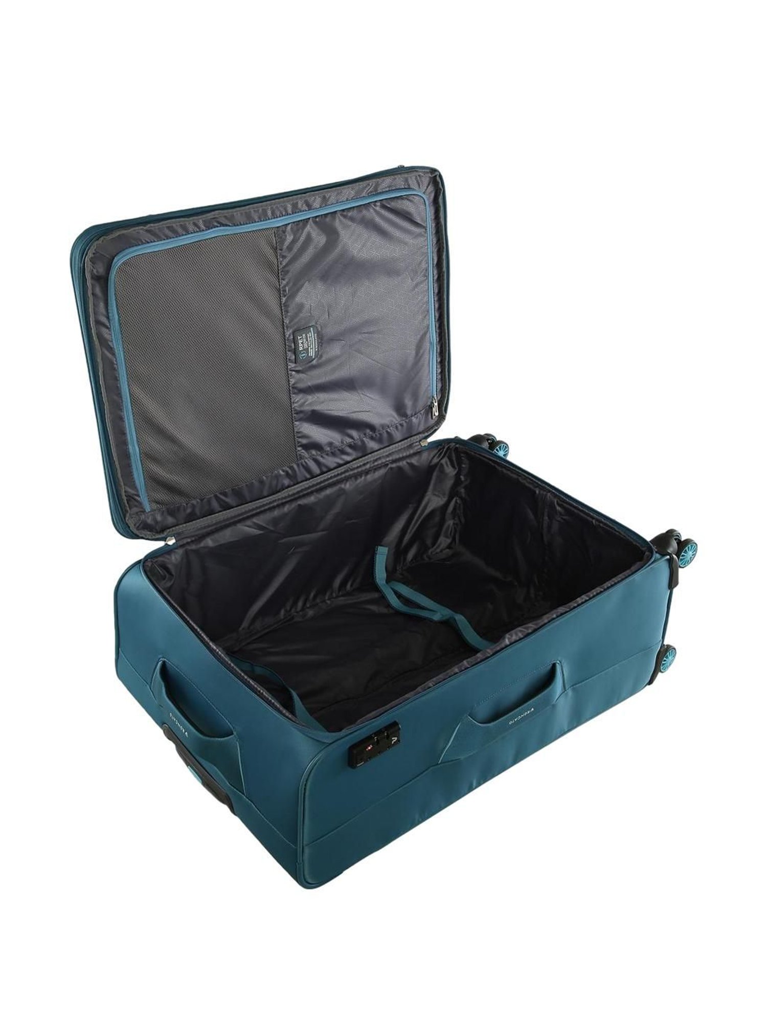 Roncato Crosslite Petrolo Solid Soft Large Trolley Bag -30 cm