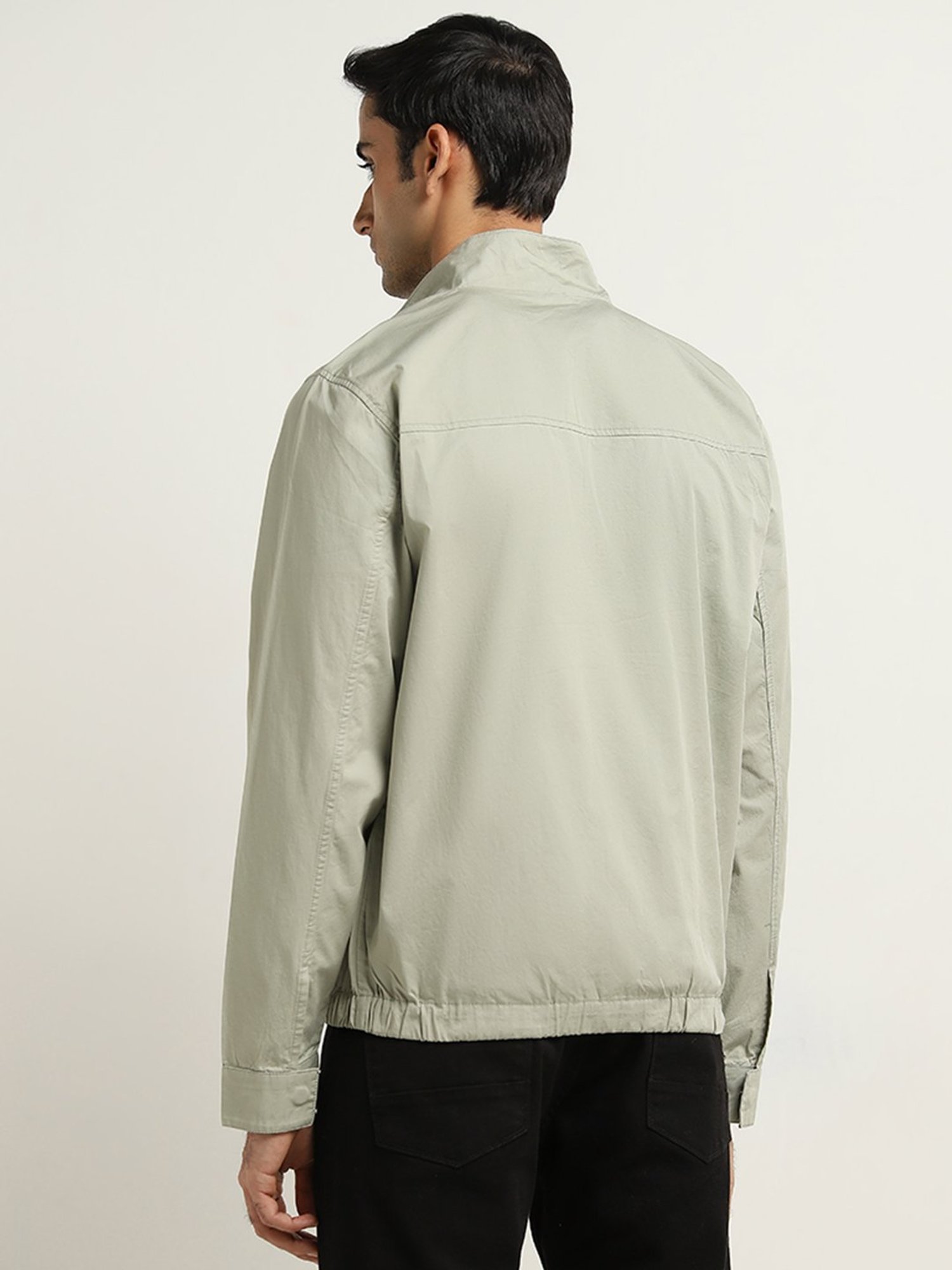 Ascot by Westside Light Sage Relaxed-Fit Jacket