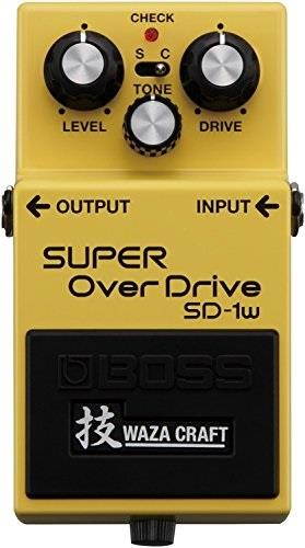 boss sd1w super overdrive waza craft special edition