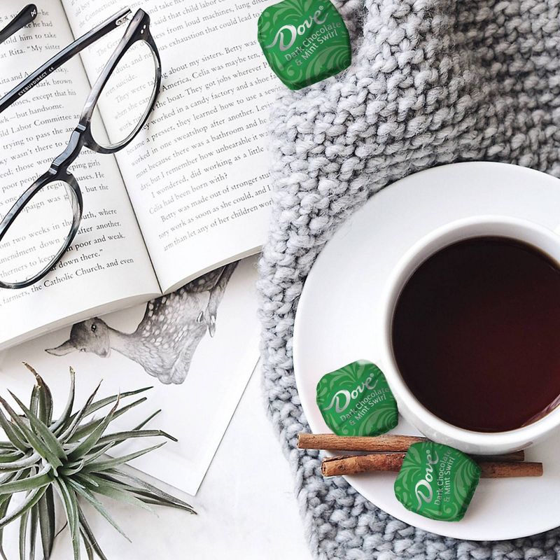 Dove Promises Dark Chocolate & Mint Swirl Candies - 7.6oz