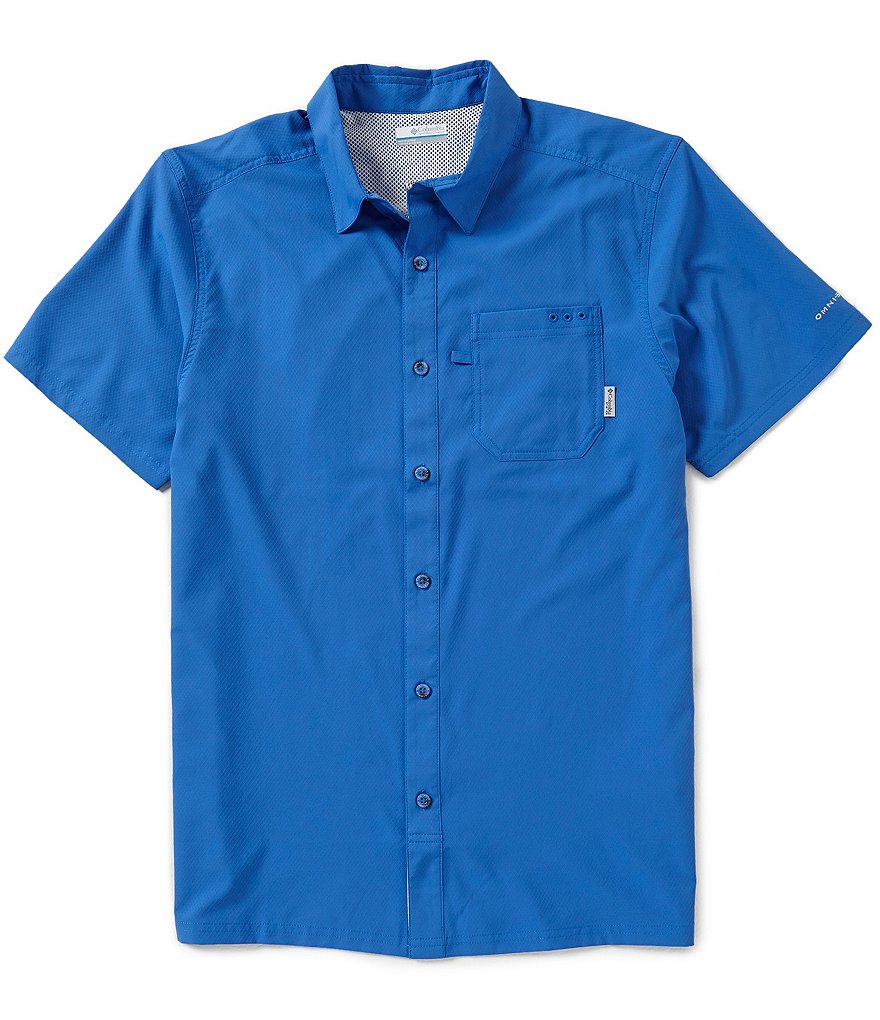 Columbia PFG Slack Tide Solid Camp Shirt