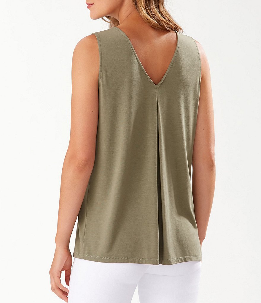 Tommy Bahama Kauia Jersey V-Neck Tank Top