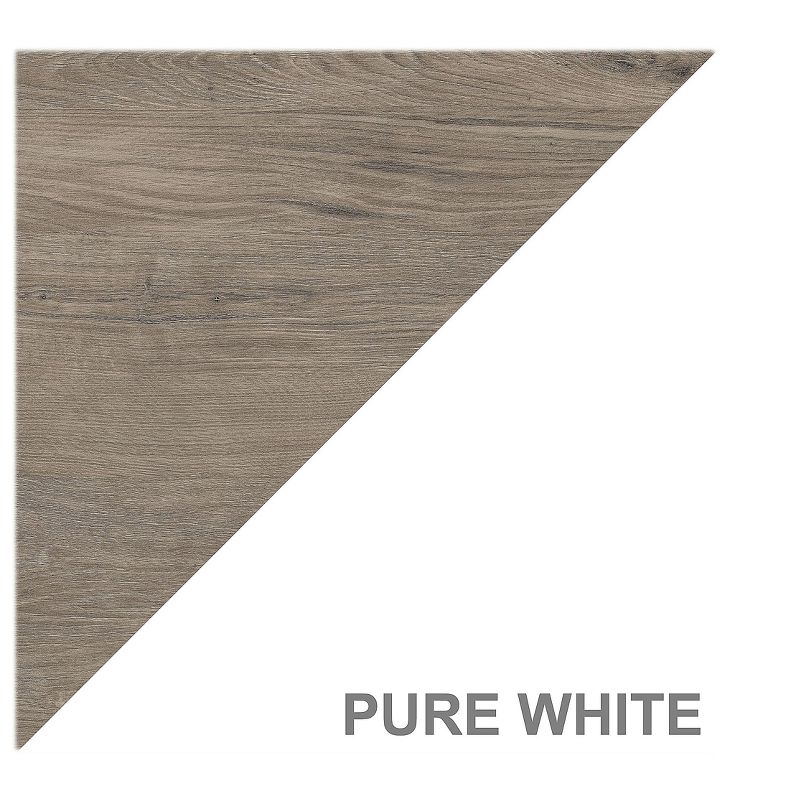 Bush Furniture Salinas 2-Drawer Lat File Cabinet, Let/Leg, Shiplap GY/Pure WE, 31.73" SAF132G2W-03