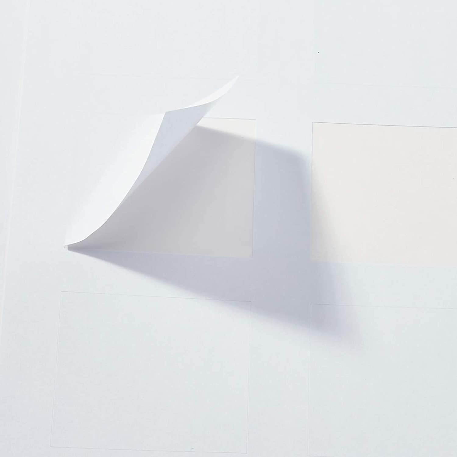 AmazonBasics Square Labels for Laser & Inkjet Printers, Print-to-The-Edge, 2" x 2", 120-Pack