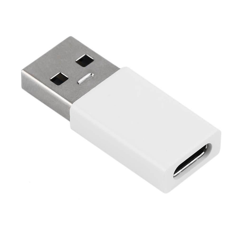 Portable USB 3.0 To USB 3.1 Type-C Adapter Converter Male To Female Converter white
