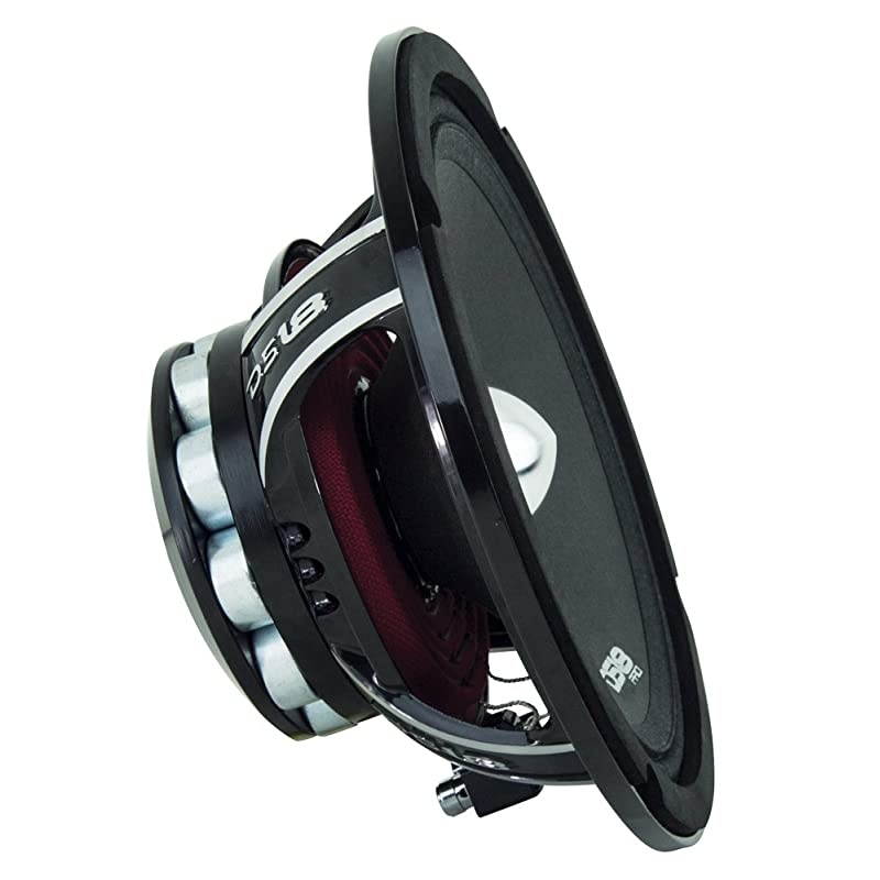 PRO-FR5NEO Loudspeaker- 5.25", Full-Range, Silver Aluminum Bullet, 400W Max, 200W RMS, 4 Ohms, Neodymium Magnet - The Most Elegant Neodymium Full Range Loudspeakers Available