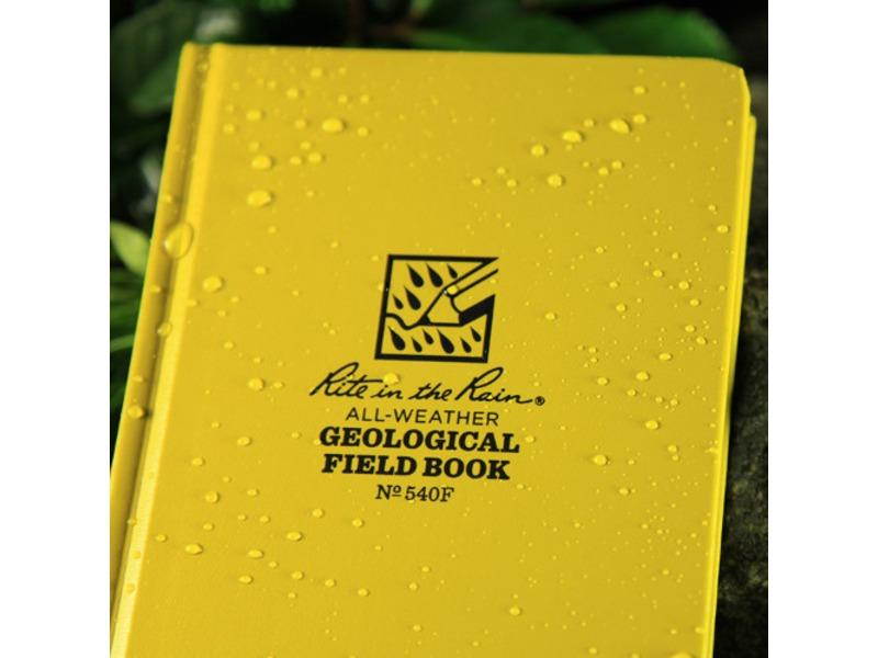 RITE IN THE RAIN 540F Field Book, Geological, 4-3/4 x 7-1/2In.