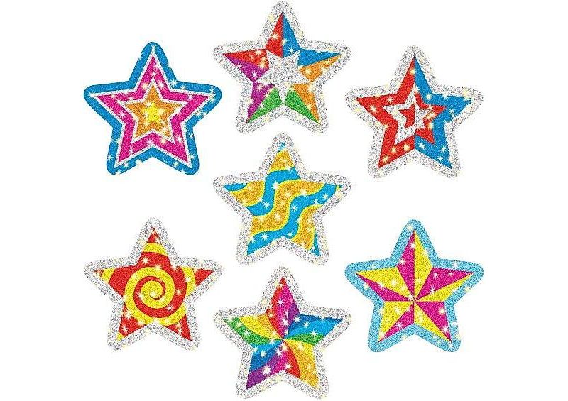 CARSON-DELLOSA Star Power Dazzle Stickers 2826