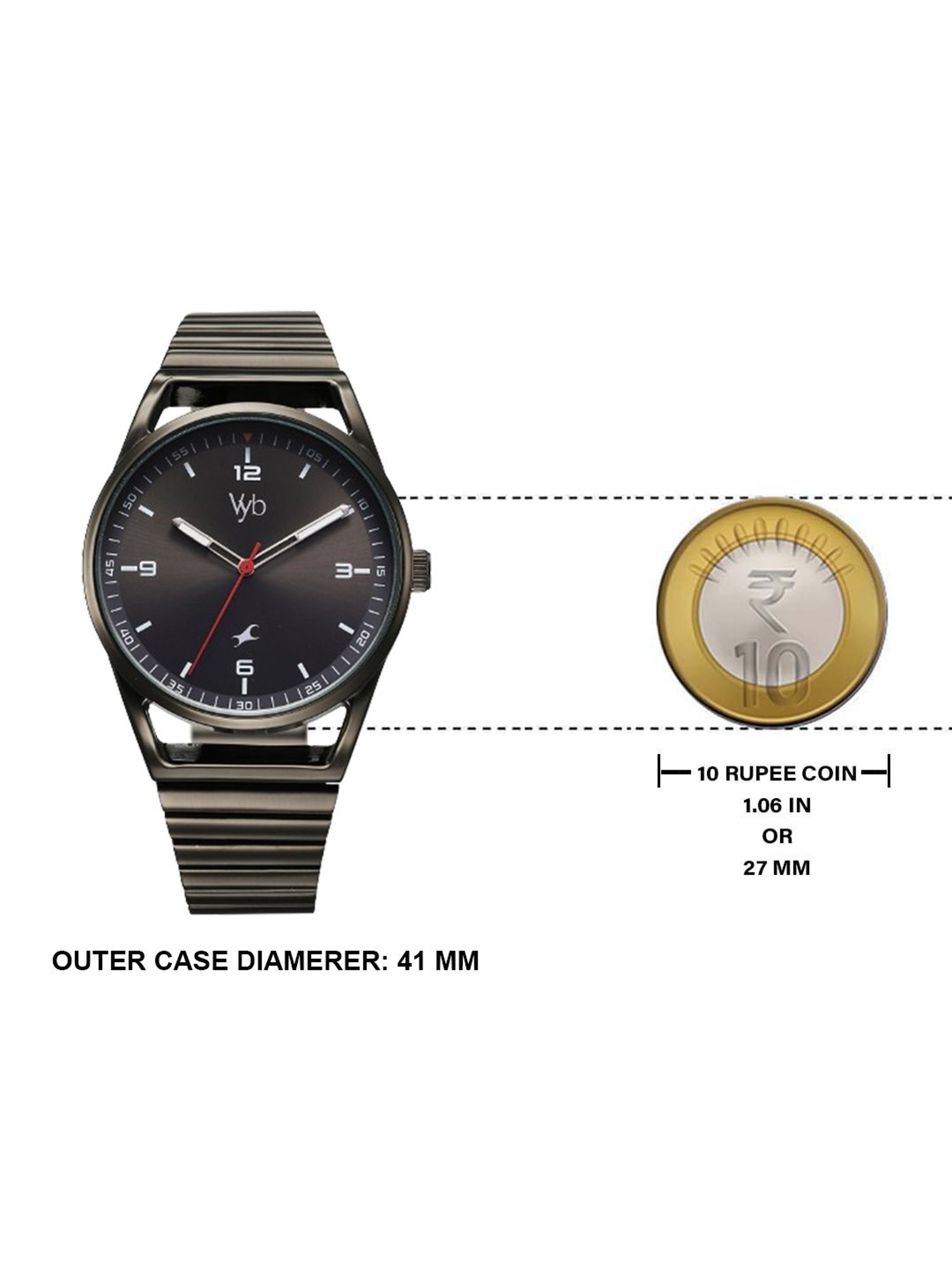 Fastrack Vyb 3.0 FV30006QM01W Analog Watch for Men