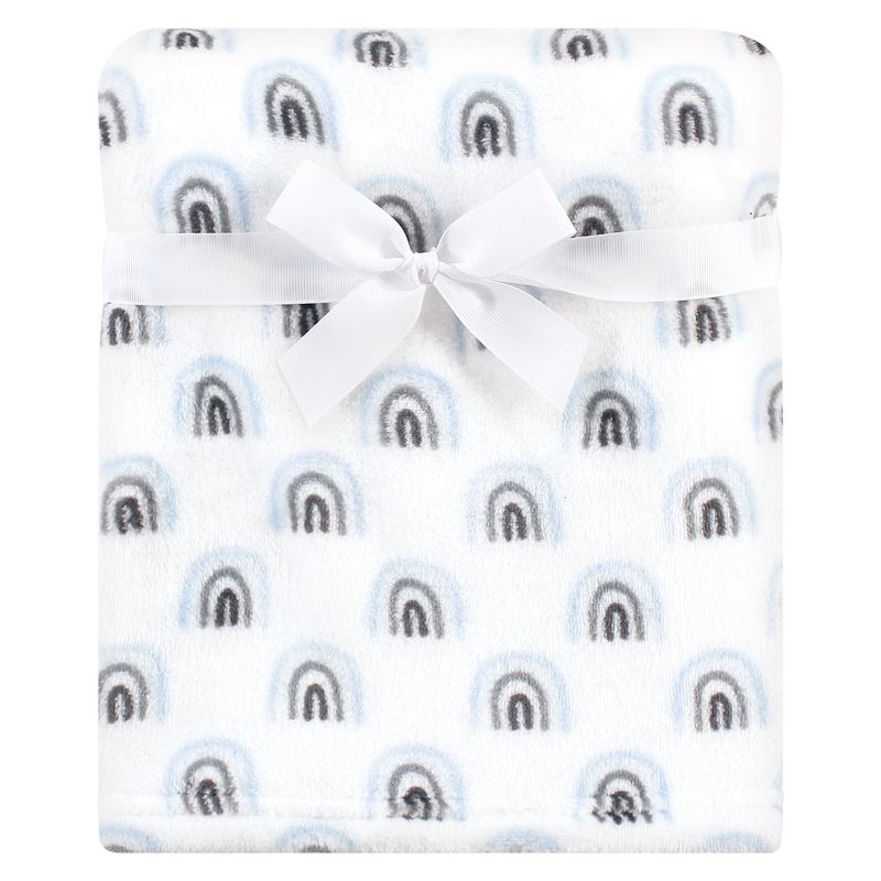 Luvable Friends Baby Plush Blanket and Security Blanket, Terrazzo Elephant, One Size