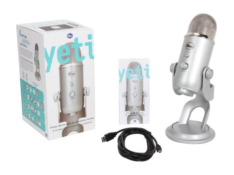 Blue Yeti USB Microphone - Blackout