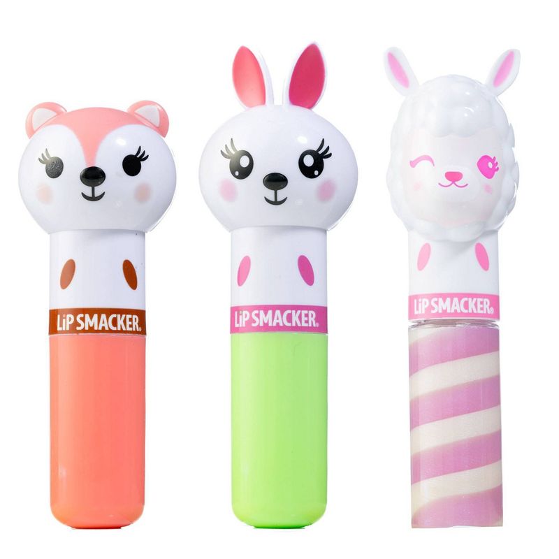 Lip Smacker Lippy Pal Lip Balm – Fox/Bunny/Llama – 3pk