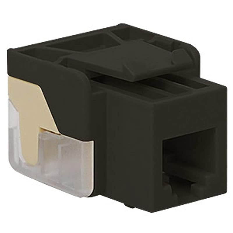 Voice RJ11 Keystone Jack for EZ Style Black