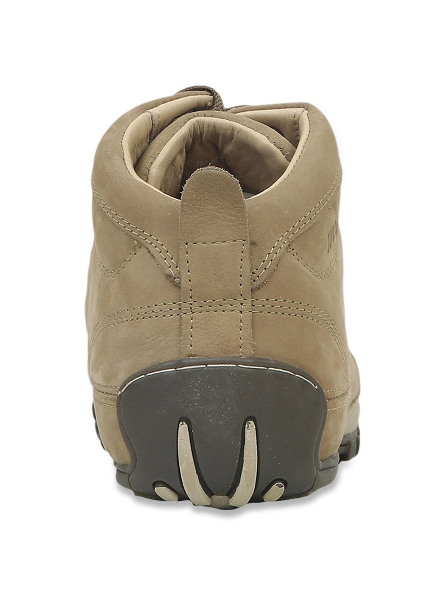 Woodland Men's Khaki Casual Sneakers
