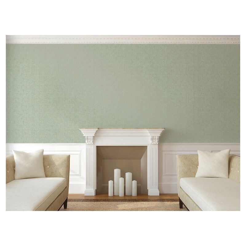 Devine Color Weave Peel & Stick Wallpaper Light Green