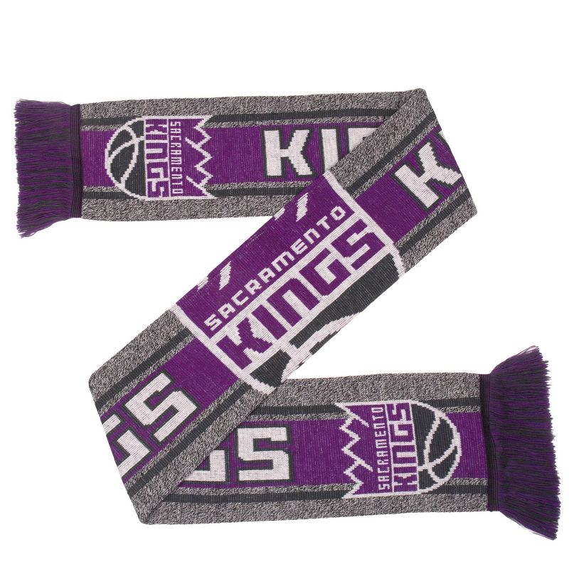 NBA Sacramento Kings Gray Big Logo Scarf
