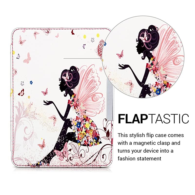 Case Compatible with Kobo Glo HD/Touch 2.0 - Case e-Reader Cover - Cosmic Nature Blue/Grey/Black