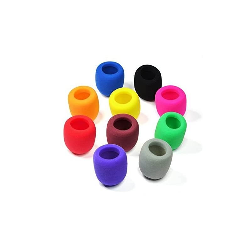 Handheld Stage Microphone Windscreen Foam Cover 10 Colors