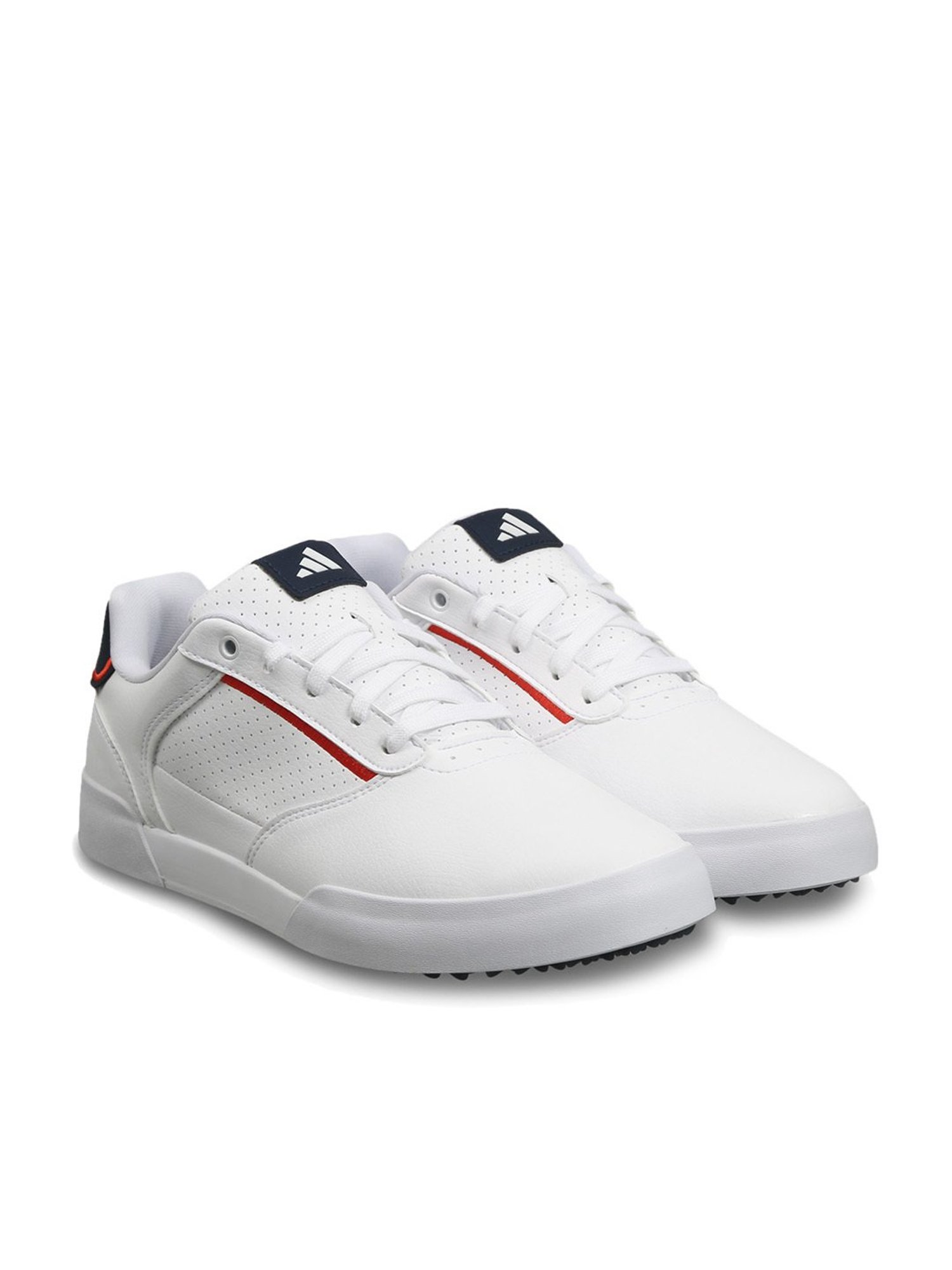 Adidas Men's RETROCROSS White Golf Shoes