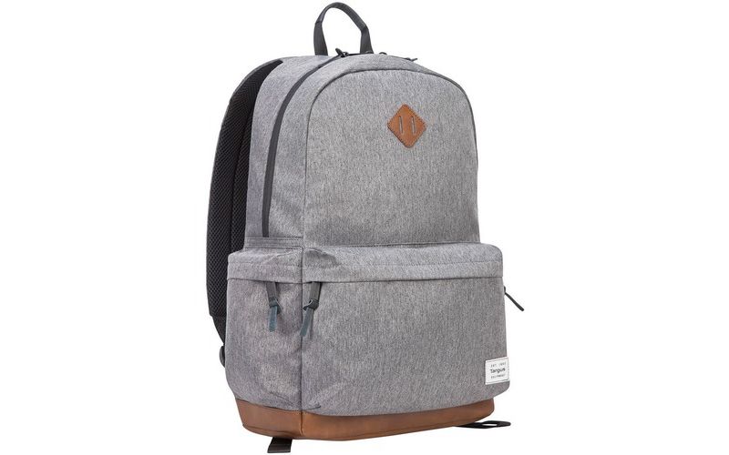 Targus Strata II TSB93604GL Carrying Case (Backpack) for 16" Notebook - Gray, Charcoal - Scratch Resistant Interior