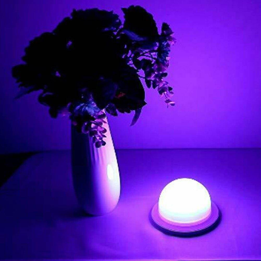 Decorative ABS Chargeable Light 16 Colors Easy Install 5050SMD Waterproof Base Remote Control Mini Mood Lamp USB Swimming Pool