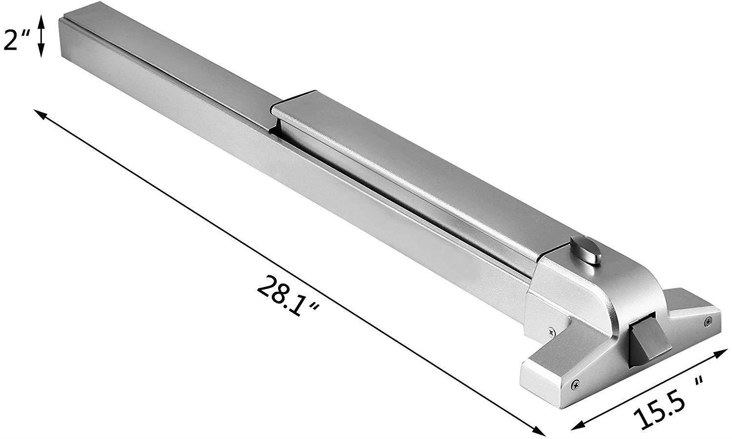 VEVOR Door Push Bar Panic Exit Device with Exterior Lever