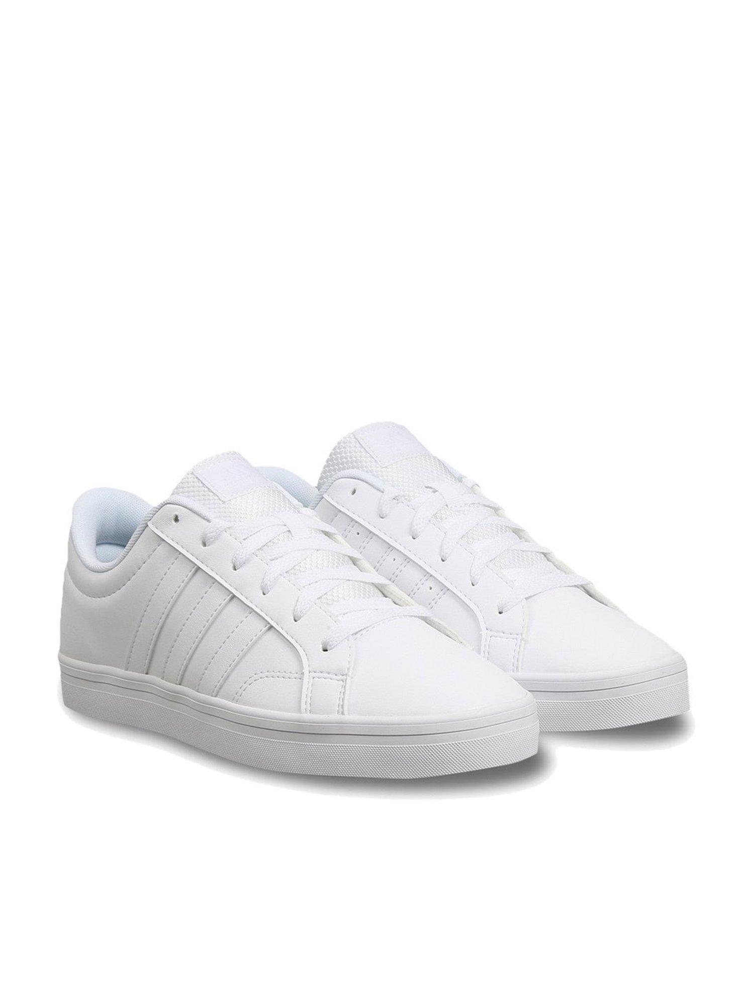 Adidas Men's VS PACE 2.0 White Skateboarding Shoes