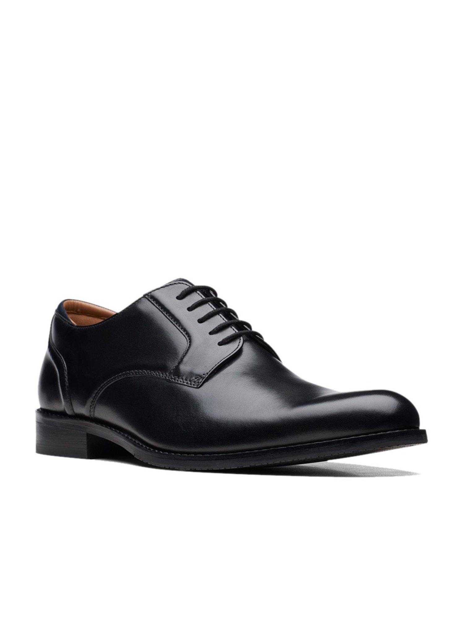 Clarks Men's CraftArlo Black Derby Shoes