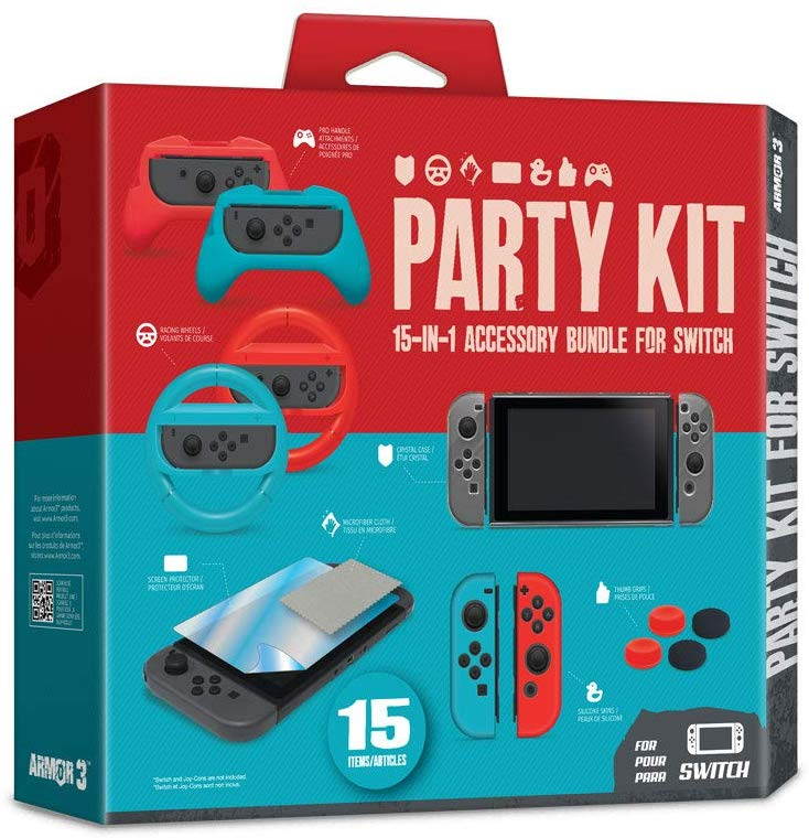 HYPERKIN Party Kit for Switch Armor3 M07361