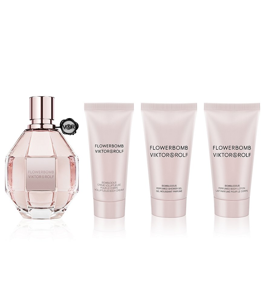 Viktor & Rolf Flowerbomb 4-Piece Holiday Gift Set for Women