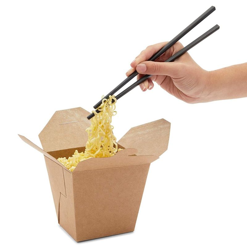 Stockroom Plus 60 Pack Take Out Boxes, Kraft Paper To Go Food Containers (32 oz)