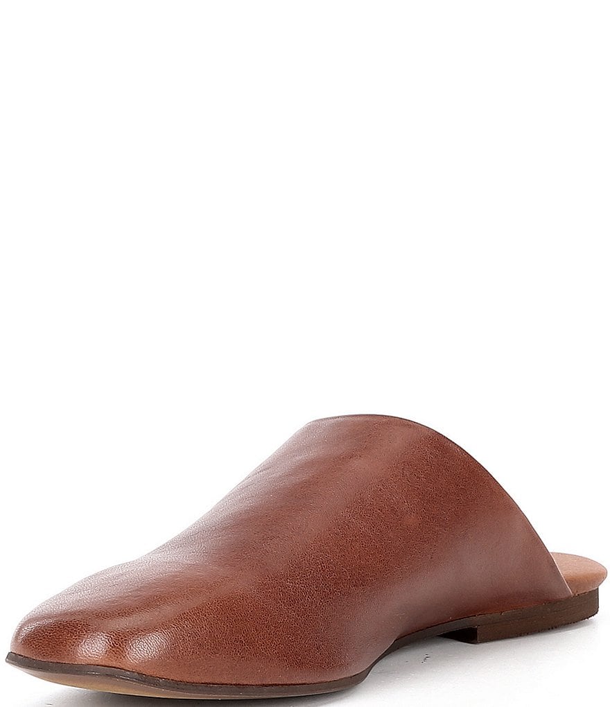 Free People Reese Leather Flat Mules