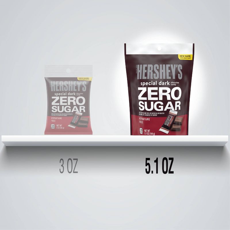 Hershey's Special Dark Sugar Free Pouch - 5.1oz