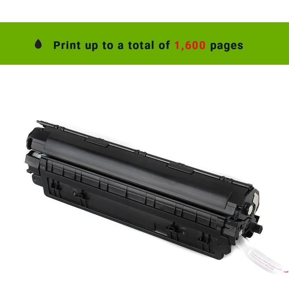 Compatible Toner Cartridge Replacement for CE285A 85A CE285 Laserjet Pro P1102W M1212nf M1217nfw P1100 M1210 (Black, 4-Pack)